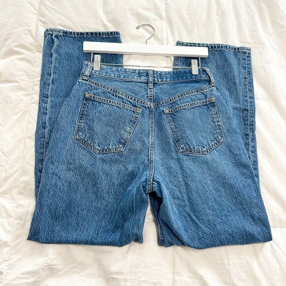Abercrombie & Fitch The Loose High Rise Jeans Blue Denim Size 26 Women’s EUC - Picture 6 of 8
